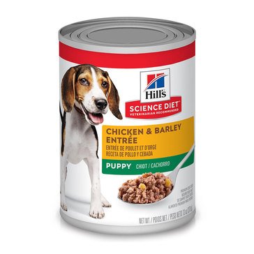 Hill's Science Diet Canine Puppy 13 oz. Chicken & Barley Wet Dog Food