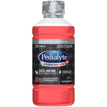 Pedialyte Advanced Care Plus Cherry Pomegrante 1 Liter