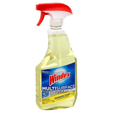 Windex Multi Surface Anti Bacterial Cleaner Trigger Spray 23oz