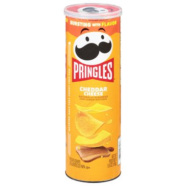 Pringles Cheddar Cheese Potato Crisp Chips, 5.5oz