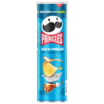 Pringles Salt & Vinegar Potato Crisp Chips, 5.5oz