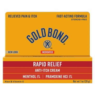 Gold Bond Rapid Relief Anti Itch Cream, 1oz