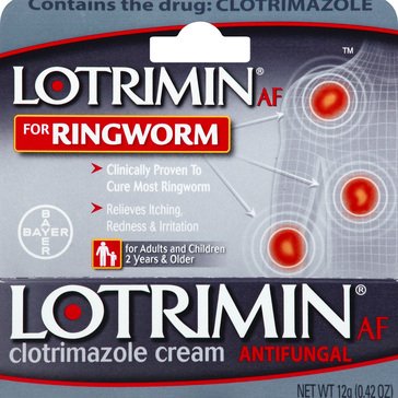 Lotrimin AF For Ringworm Cream,  .42oz