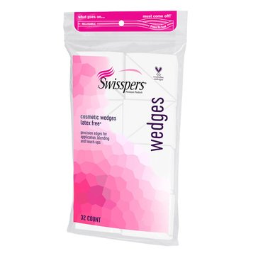 Swisspers Cosmetic Wedge 32ct