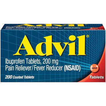 Advil Pain Relief 200mg Coated Tablets