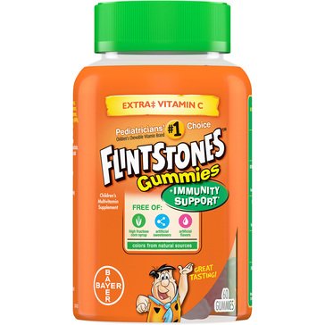 Flintstones Kids' Immune Support Gummies,  60-count