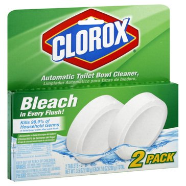 Clorox Toilet Bowl Automatic Cleaner 2pk 3.5oz