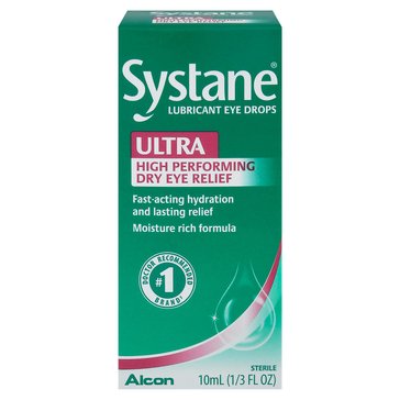 Systane Ultra High Performance Eye Drops, 10ml