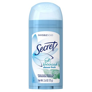 Secret Antiperspirant 2.6oz Shower Fresh