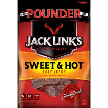 Jack Link's Sweet & Hot Beef Jerky Pounder 16oz