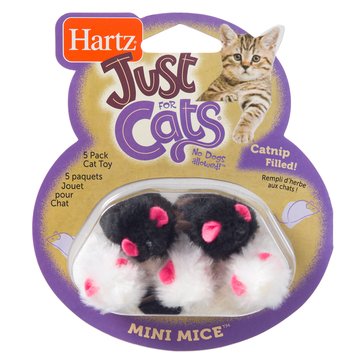 Hartz Mini Mice Cat Toy