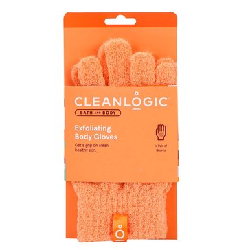 Cleanlogic Exfoliating Stretch Bath and Shower Gloves