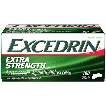 Excedrin Extra Strength Pain Relief Caplets 333S