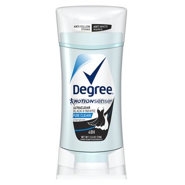 Degree Women Aantiperspirant Deodorant Pure Clean 2.6oz