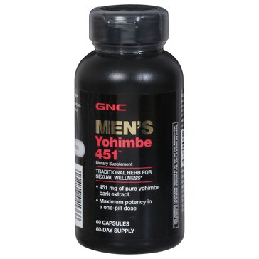 GNC Yohimbe 451, 60-Count