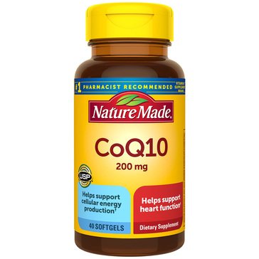 Nature Made COQ10 200mg Softgels,  40-count