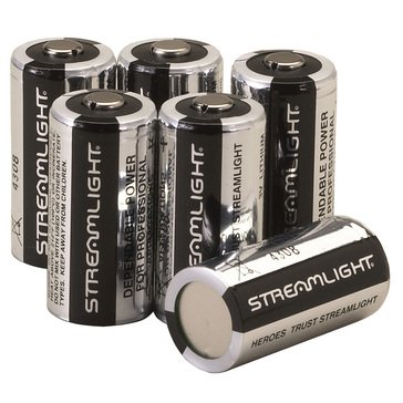 Streamlight Lithium Batteries 3 Volt 6pk
