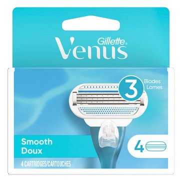 Gillette Venus Smooth Razor Cartridges 4-Count