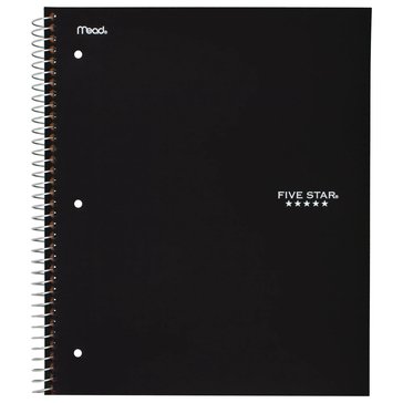 Mead Five Star 1 Subject Notebook 10