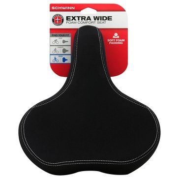 Schwinn Seat Xtra Wide Lycra Saddle