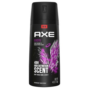 Axe Men's Excite Body Spray 4oz
