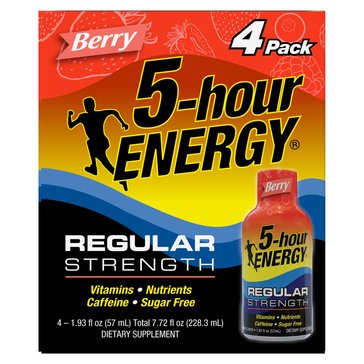 5 Hour Energy Berry, 4pk