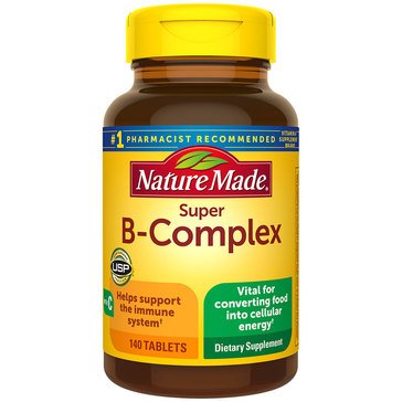 Nature Made Super B-Complex with C Tablets, 140-count