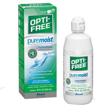 Opti-Free Pure Moist Multi-Purpose 2-Pack Solution, 10 fl oz