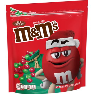 M&M's Holiday Milk Chocolate Candies, 38oz