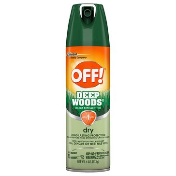 Off! Deep Woods Dry Aerosol Can