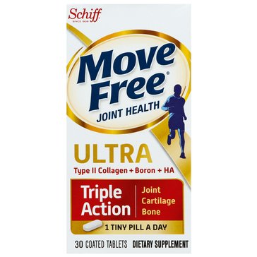 Schiff Nutrition Move Free Joint Health Ultra Triple Action Tablets, 30-Count