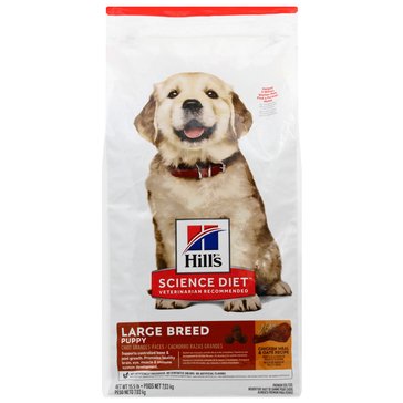 Science Diet Canine Puppy Large Breed Chicken Dog Food