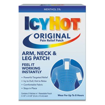 IcyHot Pain Relief Patch, 5-count