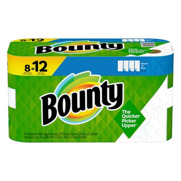 Bounty Select-A-Size Giant Roll Paper Towels 8ct