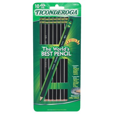 Dixon Ticonderogo #2 Presharpened Pencils, 10-count