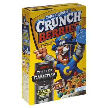 Cap'n Crunch's Crunchberries Cereal, 16.8oz