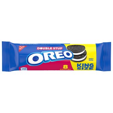 Oreo King Size Double Stuf Oreo Sandwich Cookies, 8-Pack