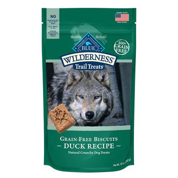 Blue Buffalo Wilderness Duck Biscuits Dog Treats