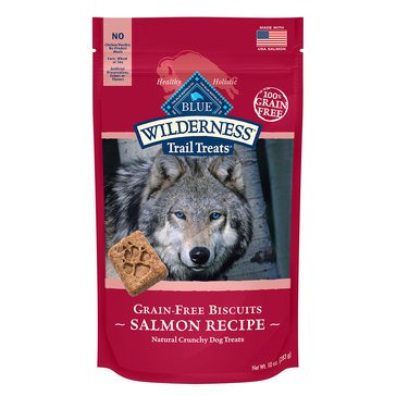 Blue Buffalo Wilderness Salmon Biscuits Dog Treats