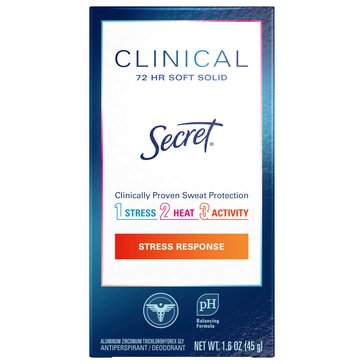 Secret Clinical Antiperspirant Deodorant Serene Citrus 1.6oz