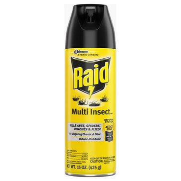Raid 15oz Multi-Insect Killer Aerosol Can