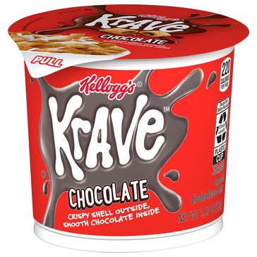 Krave Chocolate Cereal Cup, 1.87oz