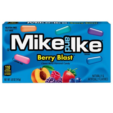 Mike and Ike Berry Blast Chewy Candy, 5oz