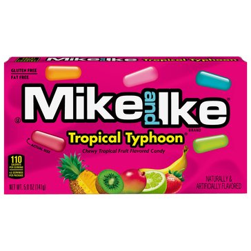 Mike and Ike Tropical Typhoon Chewy Candy, 5oz