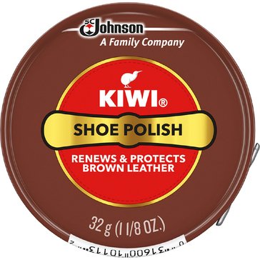 Kiwi Paste Renews & Protects Brown Shoe Polish, 1.125oz