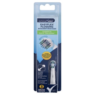 Exchange Select Easyflex Flossing Refills, 3-count