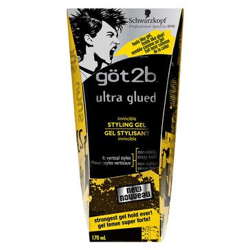 Got2b Ultra Glued Invincible Styling Gel 6oz