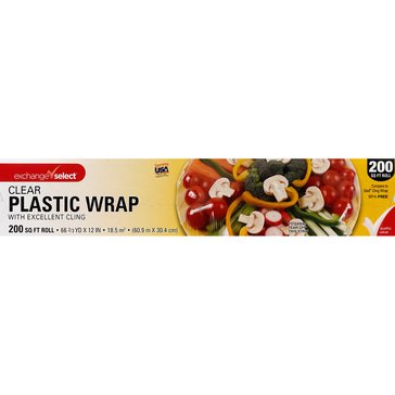 Exchange Select Clear Plastic Wrap 200sq ft