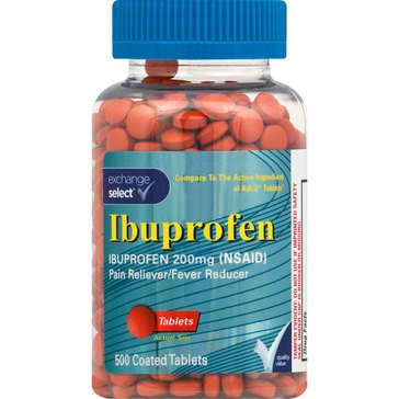 Exchange Select Ibuprofen 200mg Tablets, 500-count