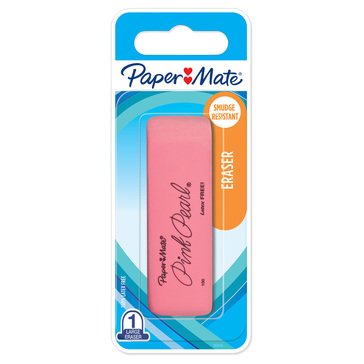 Paper Mate Pink Pearl Rubber Eraser  